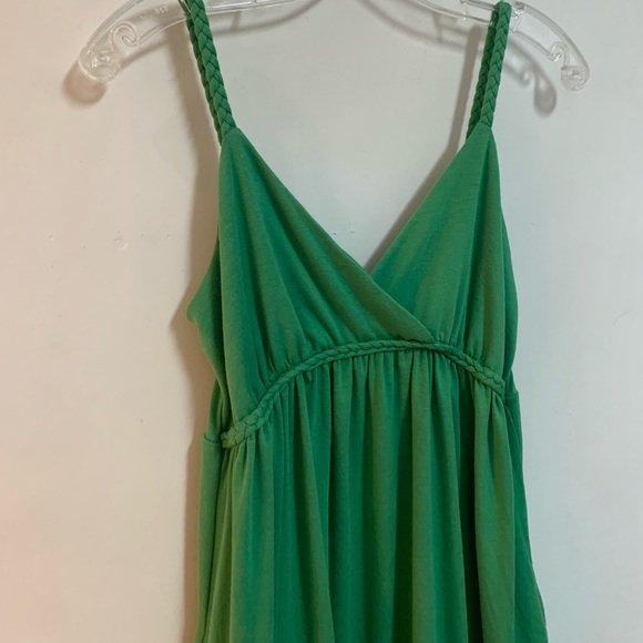 Lux Emerald Green Halter Dress - Picture 8 of 9